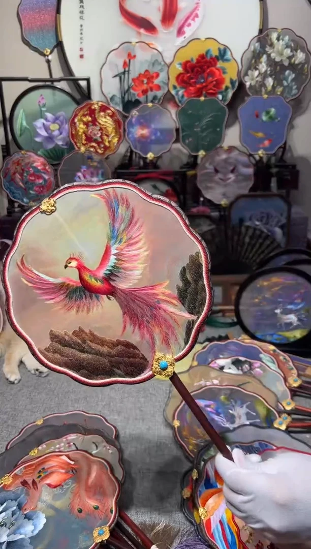 刺绣纯手工苏绣艺术品