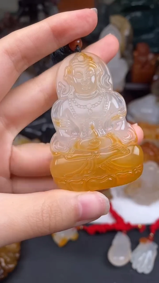 玛瑙/玉髓颈饰未镶嵌AA