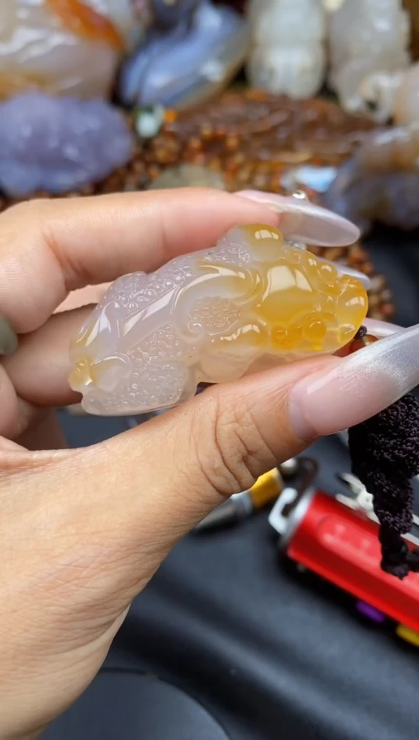 【闪购商品】玛瑙/玉髓颈饰合金ll