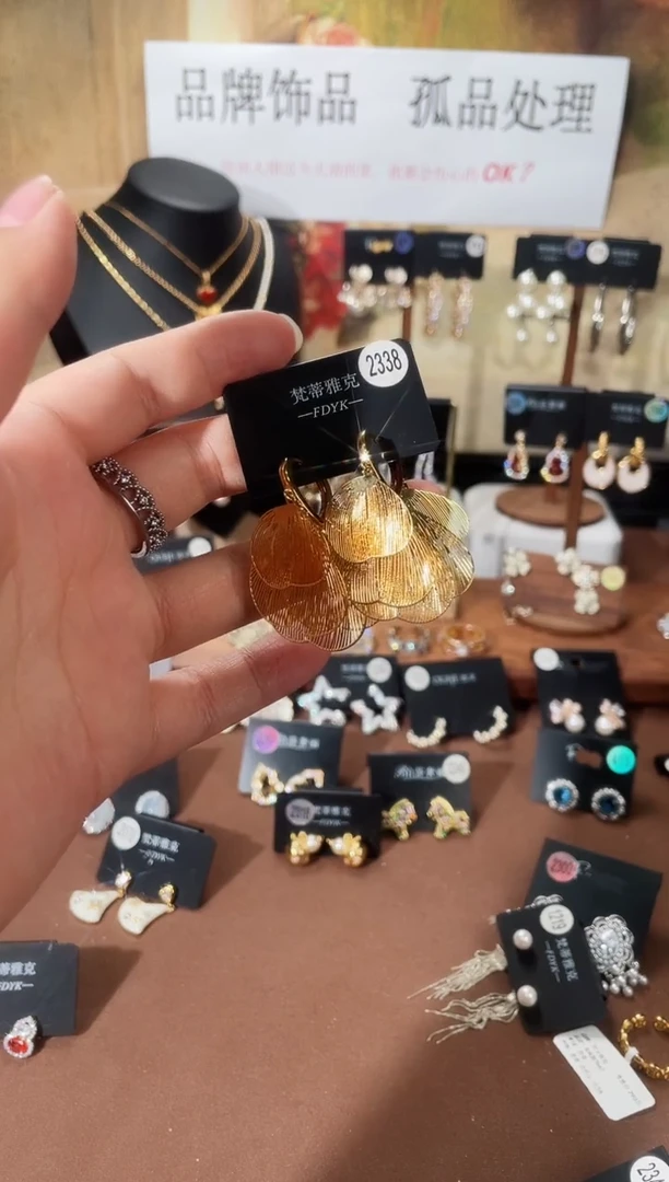 合金925银锆石梵2338