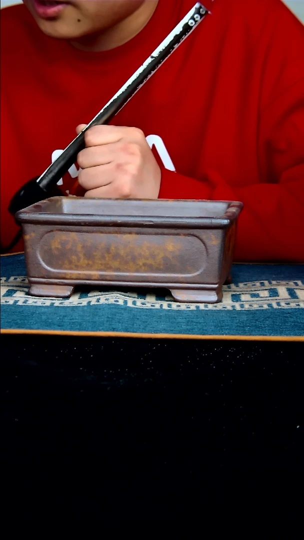 【闪购商品】紫砂花盆16*11.5*5.5内径尺寸