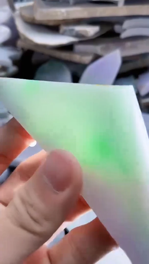 裸石翡翠天然A货翡翠板料