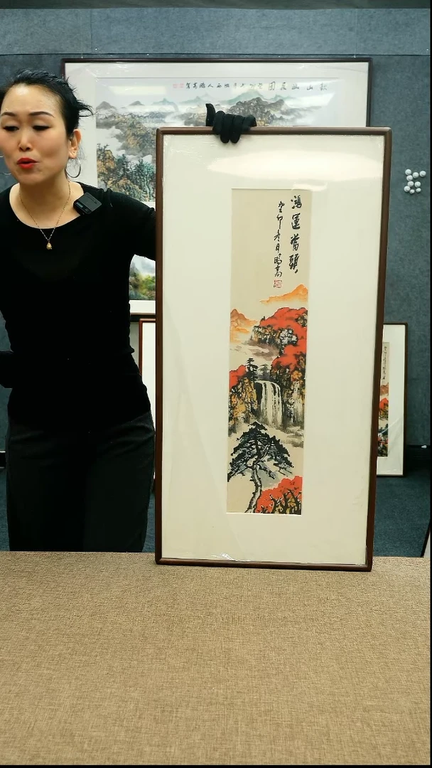 【闪购商品】国画48*92唐鹏高老师山水