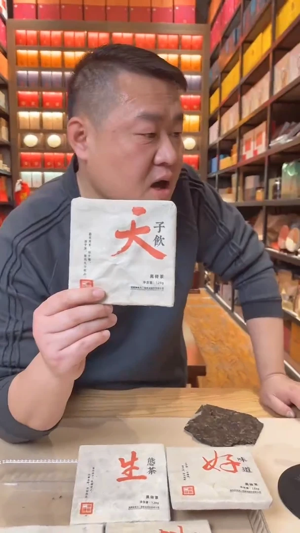 【闪购商品】高马二溪 天生好原料黑砖茶（单片）