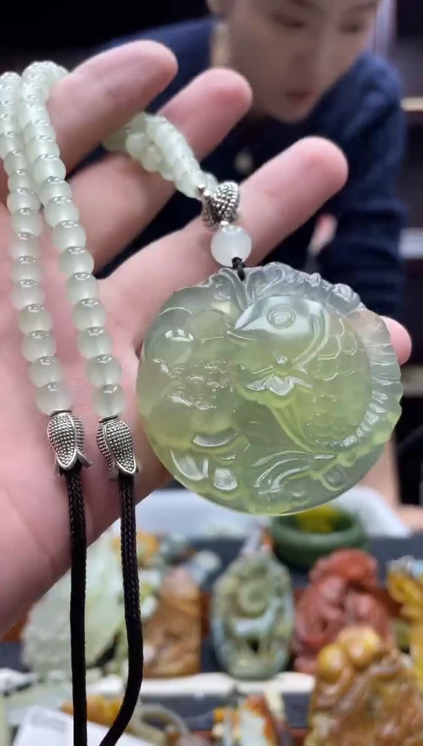 未镶嵌岫玉吊坠多样性发*货拍一发一