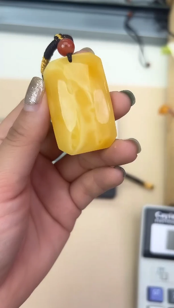 未镶嵌蜜蜡裸石蜜蜡吊坠