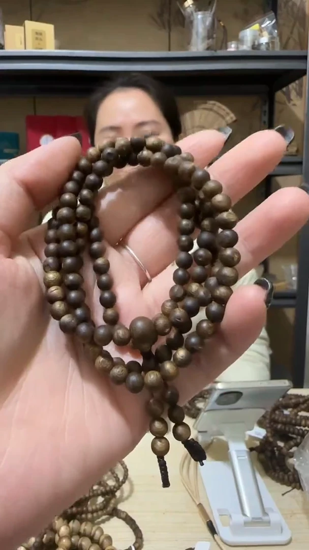 【闪购商品】沉香手串30号张勺子一代苗沉水浮多圈10克+