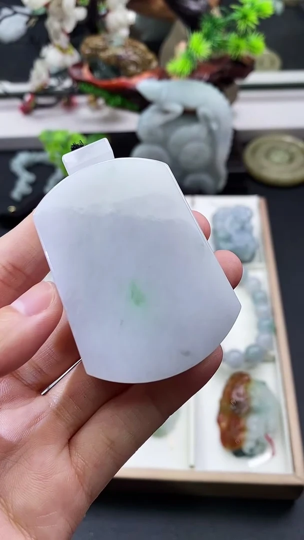 颈饰未镶嵌翡翠天然缅甸A货翡翠