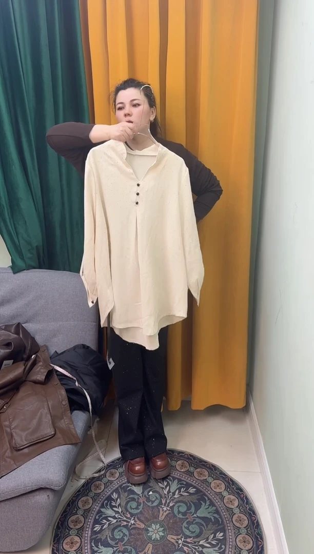 女款春款长袖衬衫  29.9