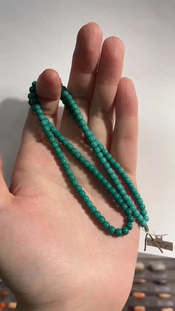 未镶嵌绿松石手串松石长串