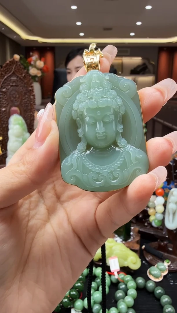 颈饰未镶嵌和田玉✨**雨by