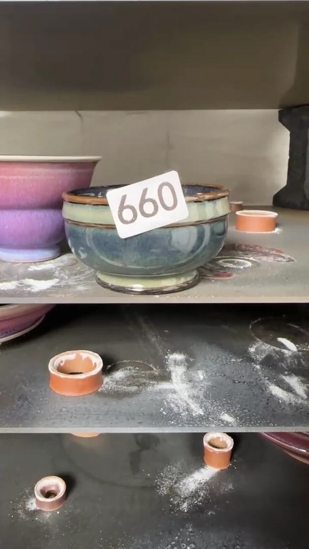 ?**爱660 全品 蘭山窑手作器物 静珂底款 杯子