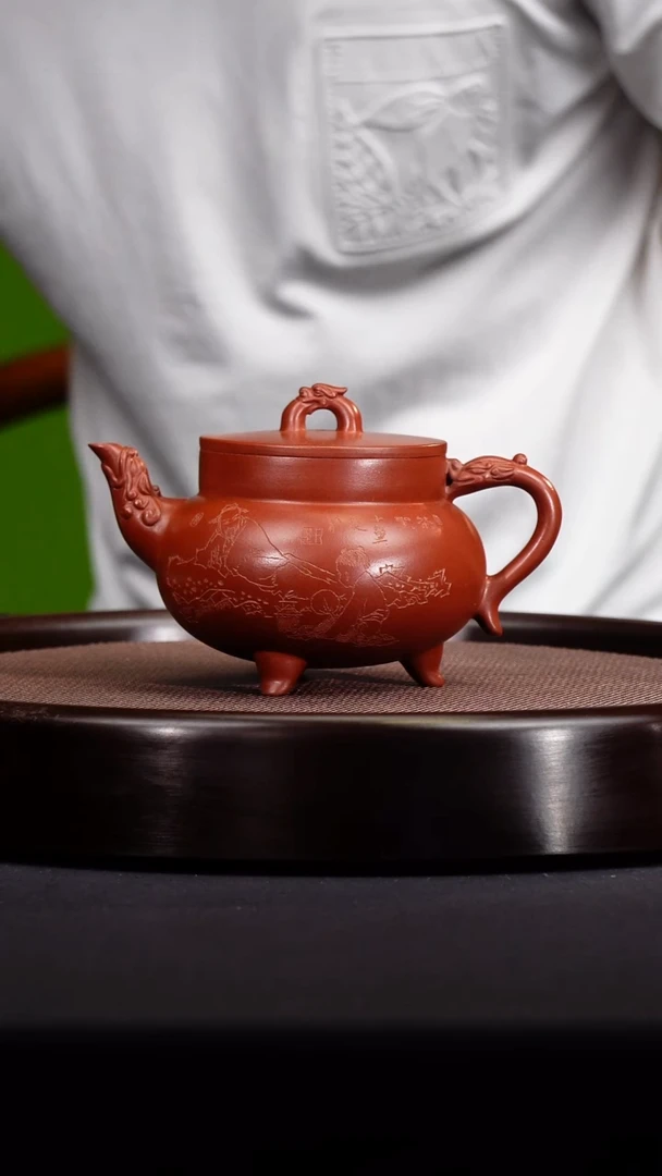 茶壶紫砂宜兴紫砂原矿壶