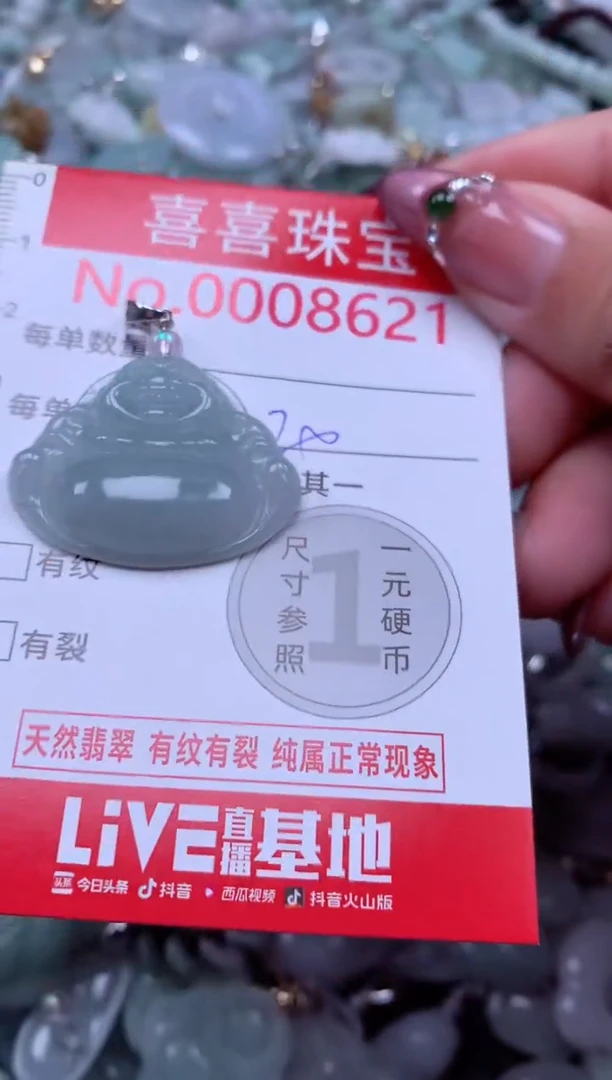 颈饰未镶嵌翡翠8621