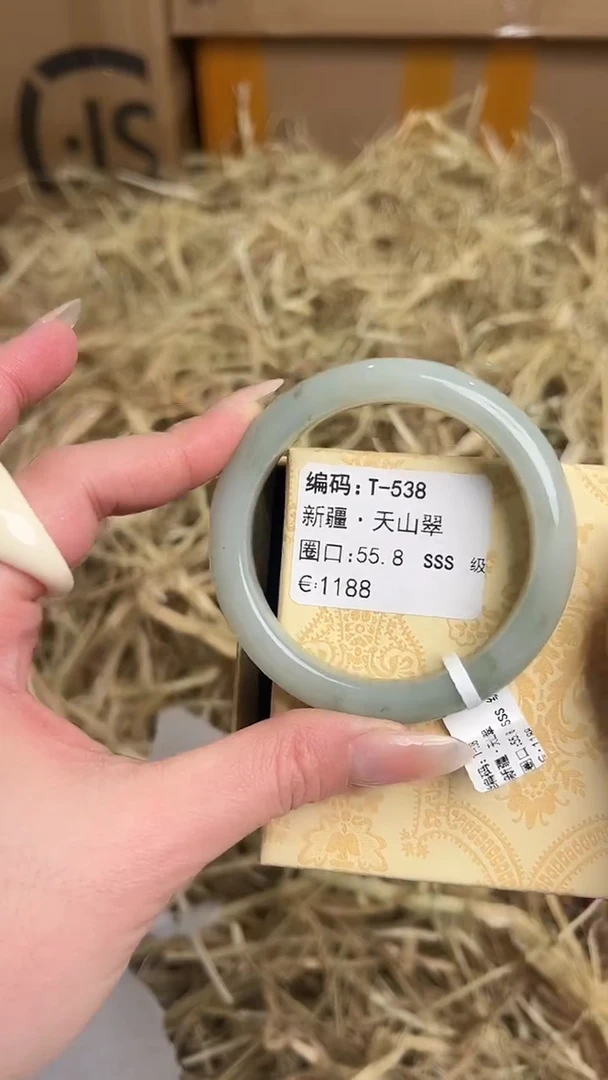 未镶嵌手镯石英质玉T-538