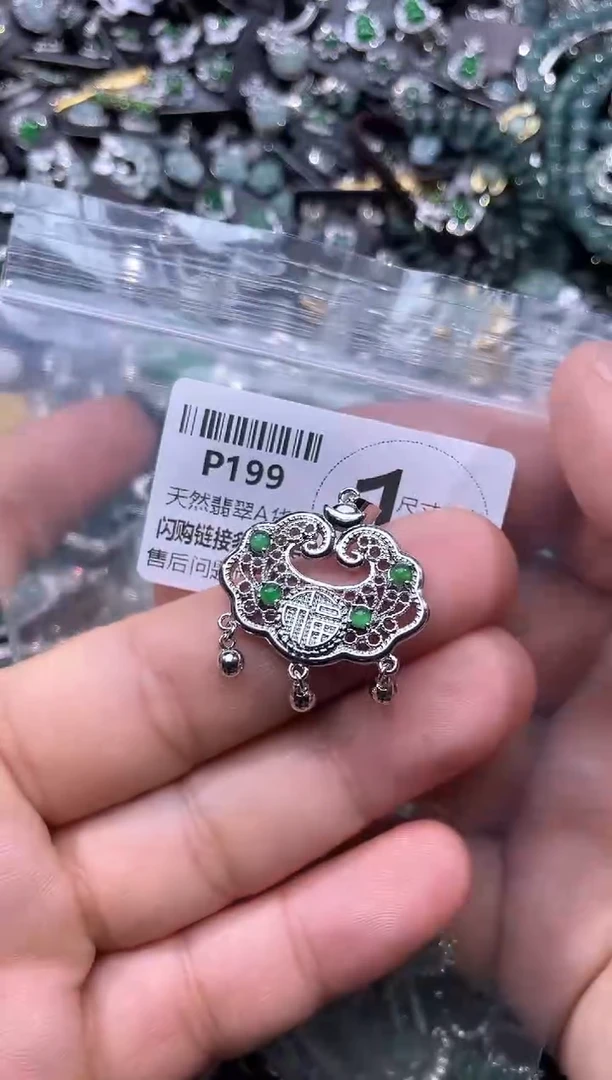 【闪购商品】翡翠颈饰未镶嵌P199项链