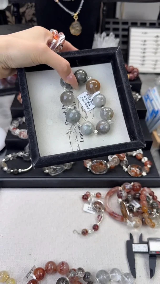 水晶手链未镶嵌天然水晶 多样性发货