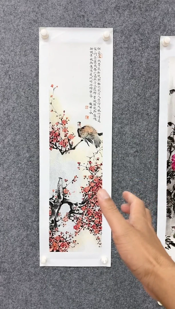 国画ST-ZYS花鸟画作品