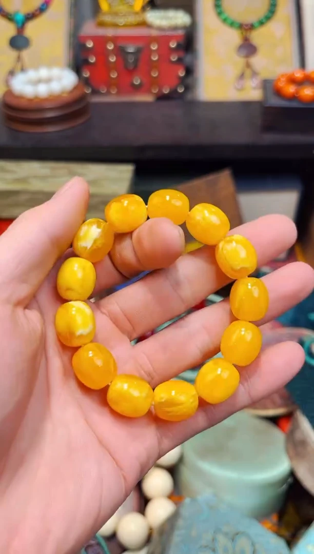 【闪购商品】蜜蜡裸石未镶嵌R瑞哥专属高端精品35