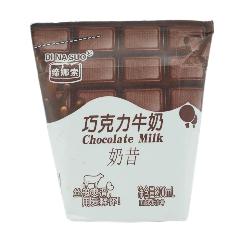 缔娜索巧克力牛奶奶昔200ml/盒