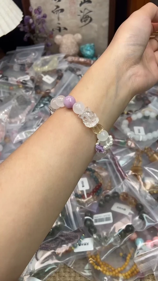 未镶嵌手链水晶410