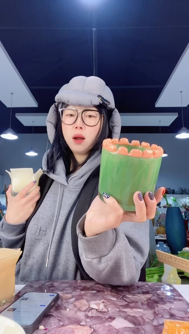 【闪购商品】琉璃慕忆家花瓶