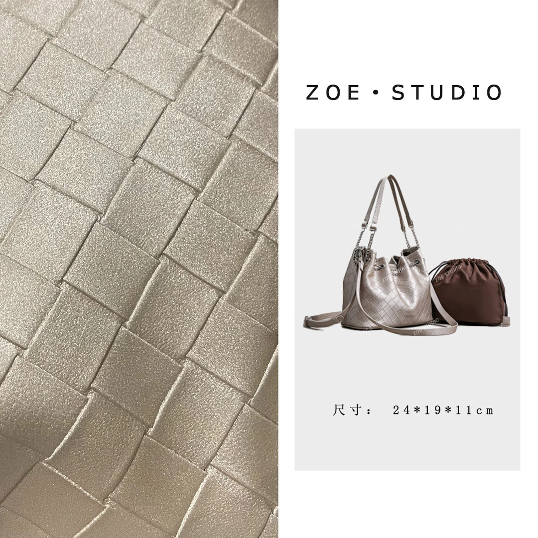 【佐伊甄选】SK-62775-珠光杏轻奢女士时尚百搭小众通勤腋下斜挎包