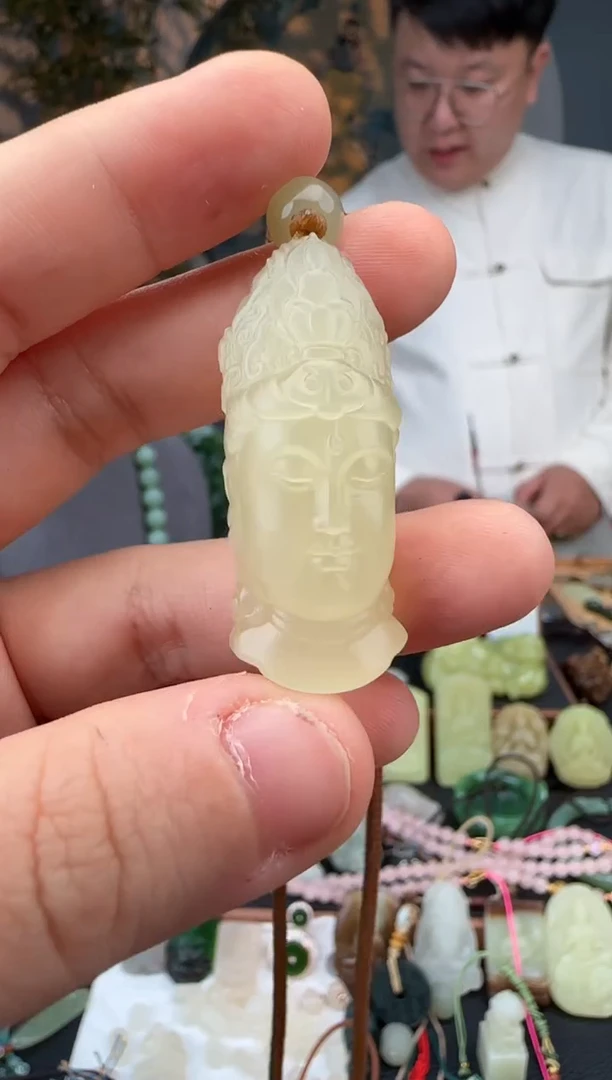 颈饰未镶嵌和田玉和田玉