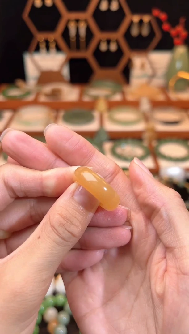 未镶嵌戒指和田玉（青玉）17