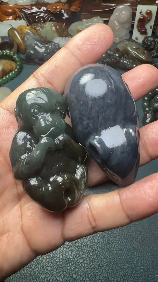 未镶嵌和田玉把件2