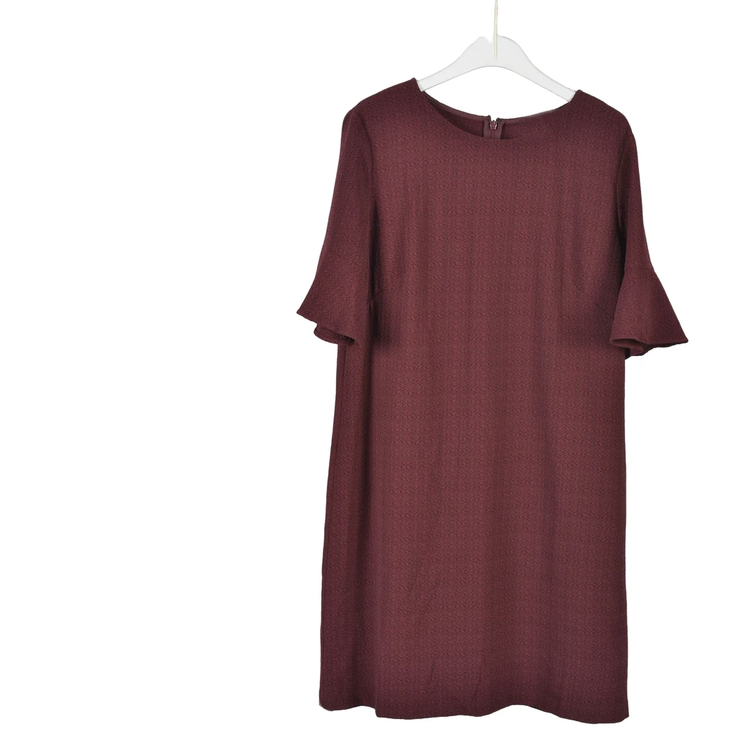 GPC3【专柜捡漏】气质轻奢女装SLDEC-连衣裙1350酒红