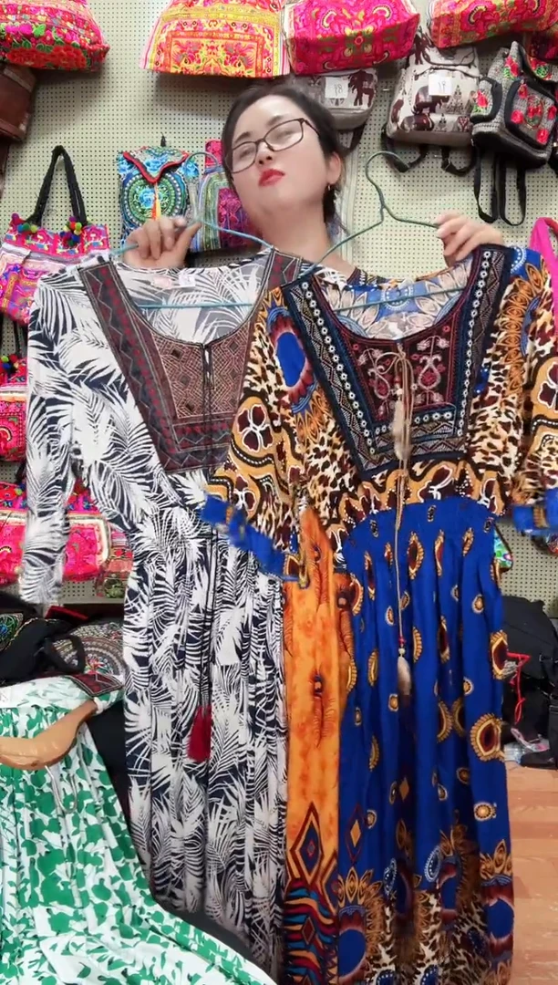 帆布2件连衣裙子