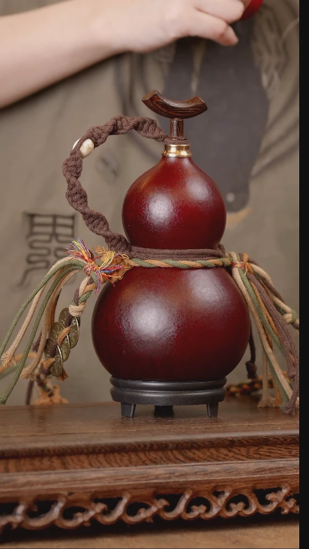 77号精品天然大漆酒葫芦一物一拍~
