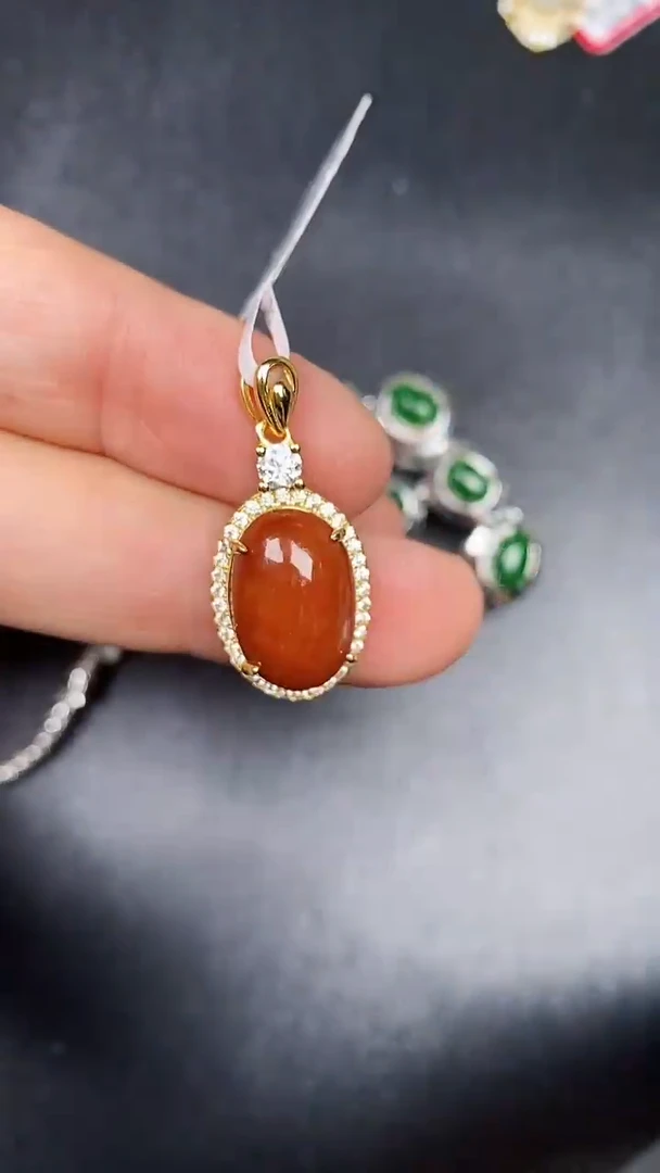 银S925镶嵌戒指翡翠4200