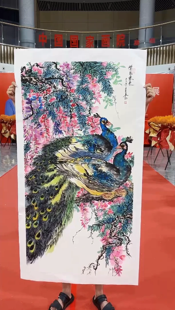 国画国画周建真老师绘画作品15-34