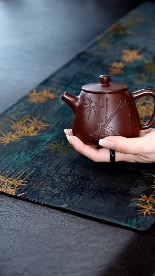 茶壶紫砂4宜兴紫砂壶紫泥