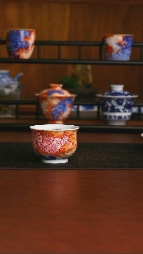 景德镇手工手绘的32