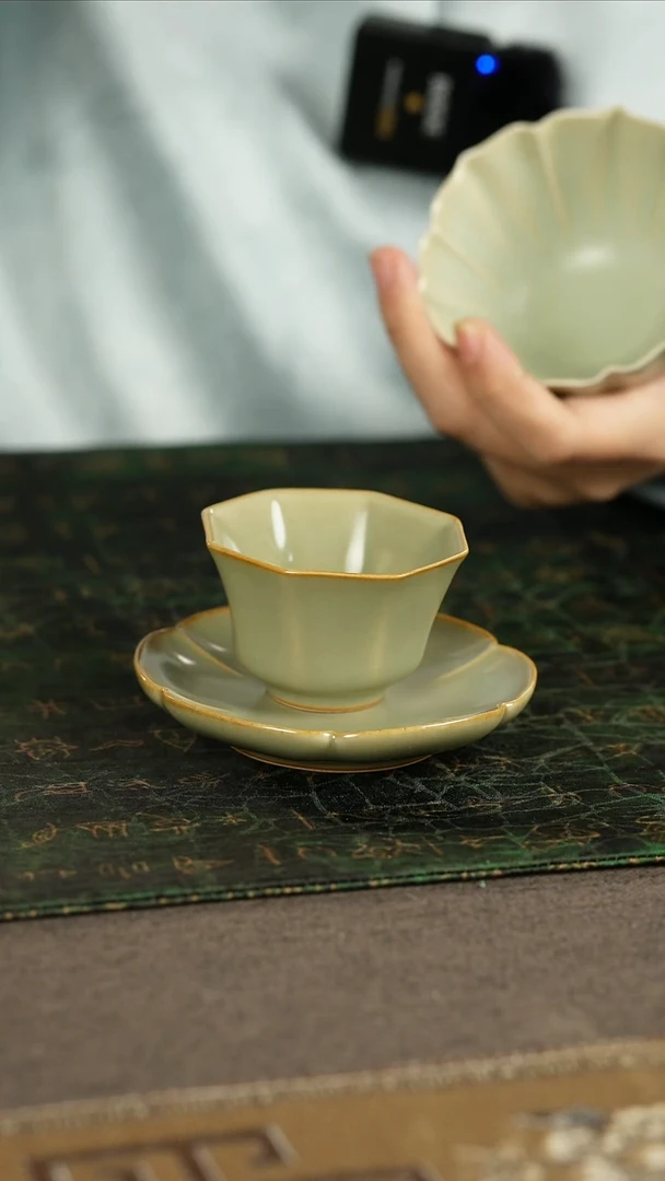 泓*善窑厂汝窑主人杯