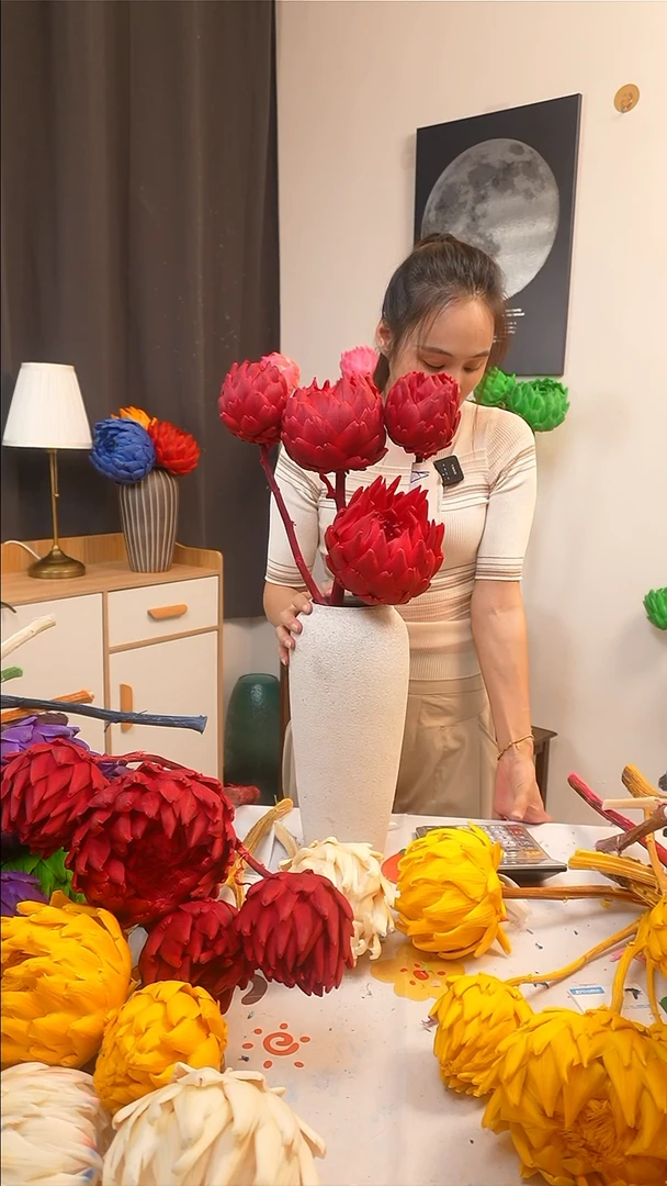 永生花 霸王花  A44