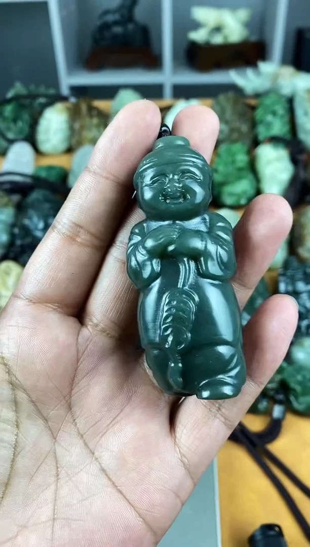 未镶嵌和田玉挂件1