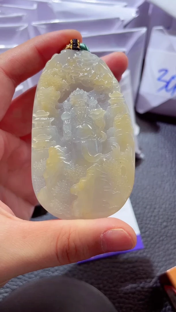 颈饰未镶嵌翡翠00004300