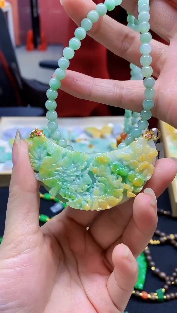 颈饰未镶嵌翡翠翡翠吊坠