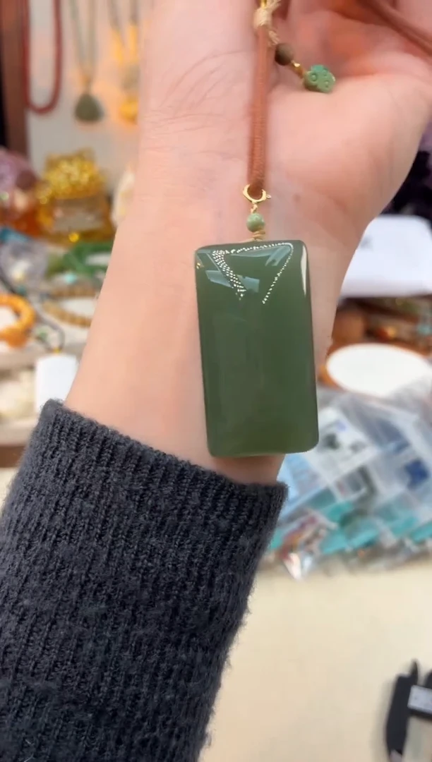 未镶嵌和田玉吊坠@@A5921D019616-2