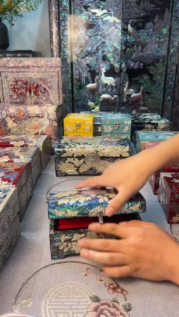 黑金鲍弘贝雅螺钿漆器文化馆