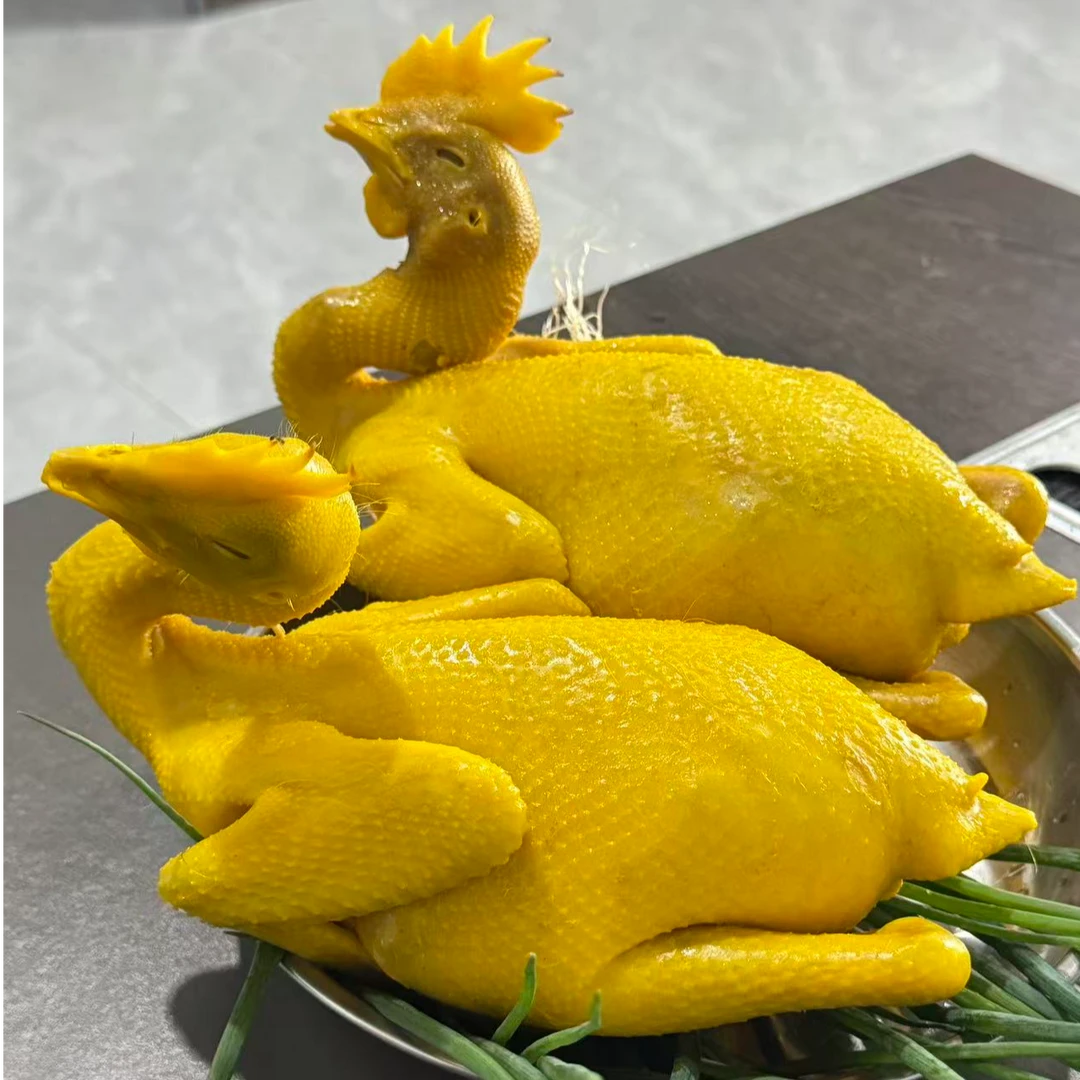 果园鸡200天(买一送一到手两只1400g)传统古法客家盐焗鸡咸香熟食