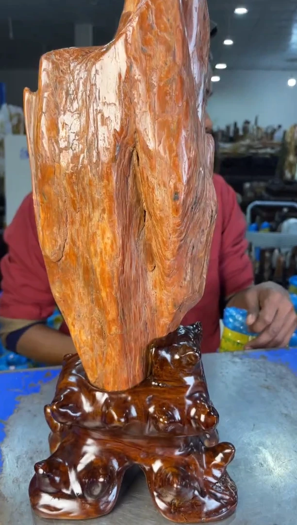 未镶嵌手把硅化玉45