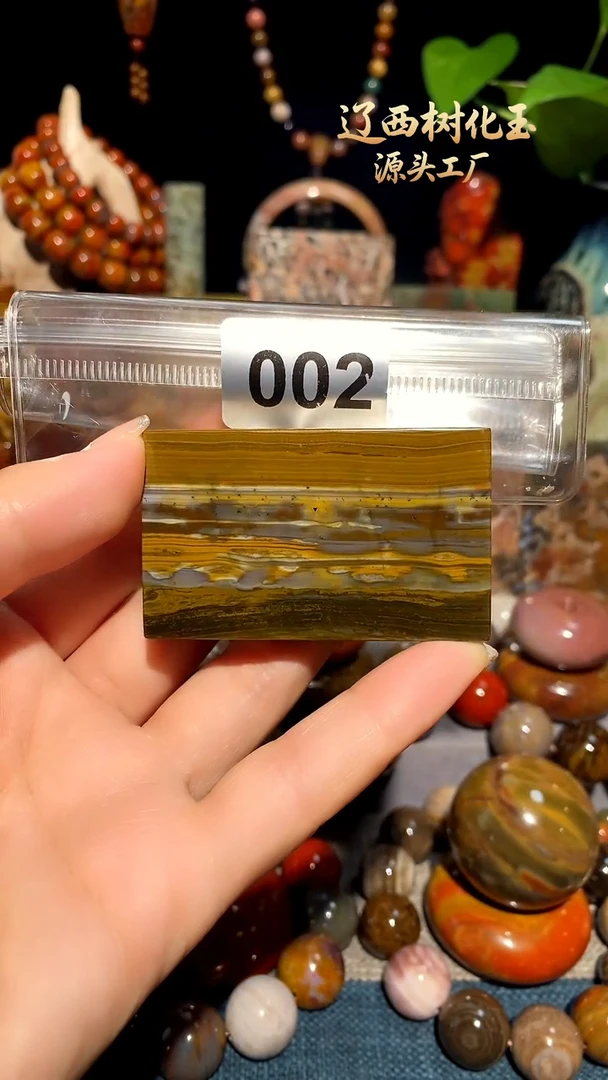 未镶嵌-硅化玉天然北票硅化玉吊坠