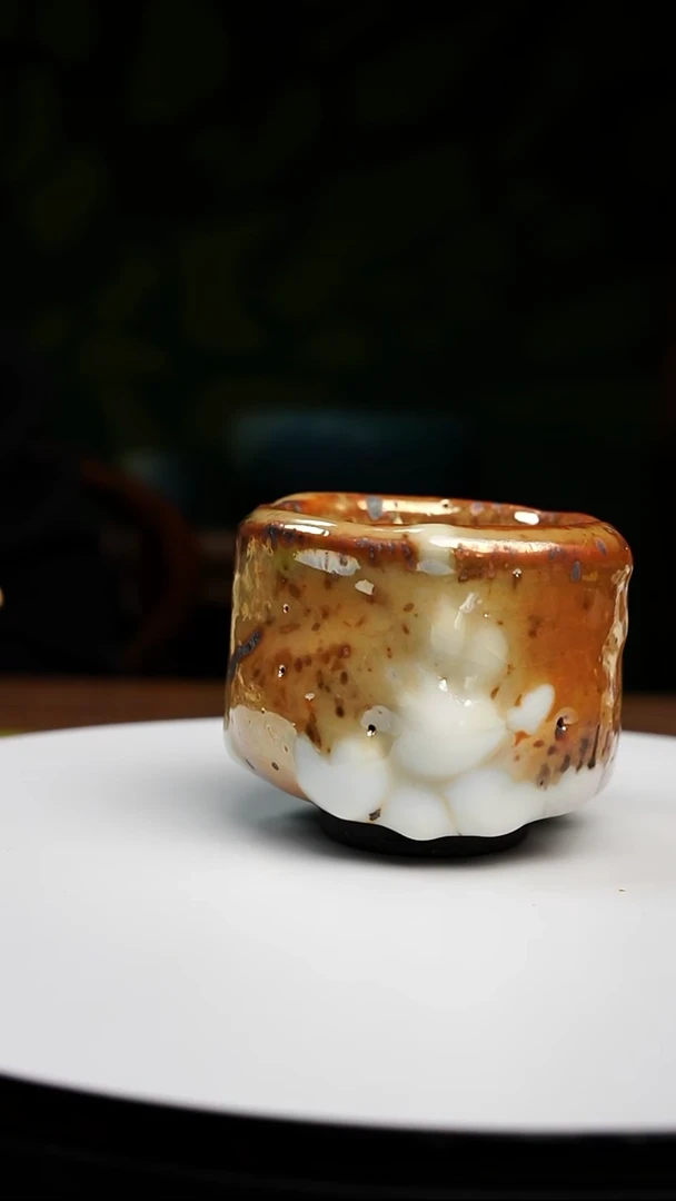 蒙涛新品金银彩志野杯