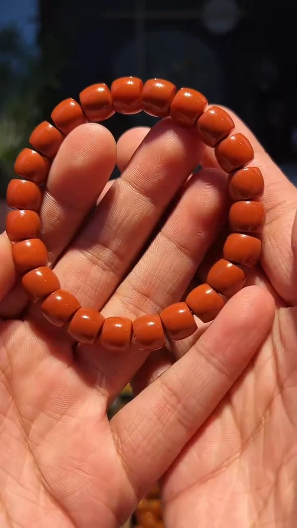 【闪购商品】南红玛瑙手串未镶嵌10+(朱1000)