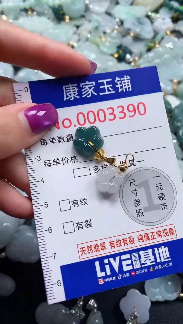 颈饰未镶嵌翡翠3390